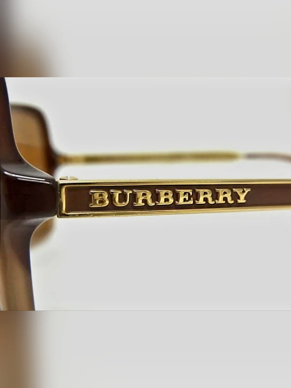 Burberry Brown & Honey Gold Gradient Sunglasses - Picture 10 of 10